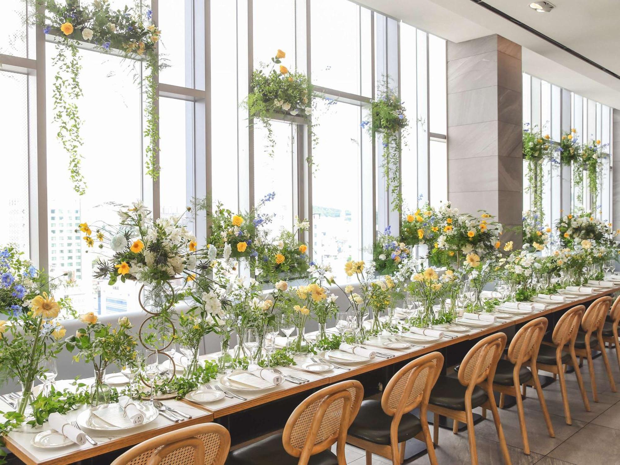 Novotel Ambassador Seoul Dongdaemun Hotels & Residences Exterior photo The dining room at the 29th floor
